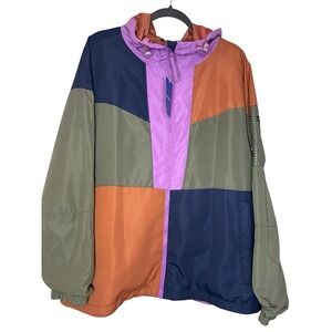 Columbia Women's 2XL Wallowa Park Lined Jacket NWT Colorblock Olive Green Navy